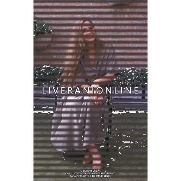DIAP-RETROSPETTIVA ORNELLA MUTI ATTRICE NELLA FOTO ORNELLA MUTI CONIL REGISTA FRANCESCO MASELLI A VENEZIA NELL\'ANNO 1988 AG ALDO LIVERANI SAS