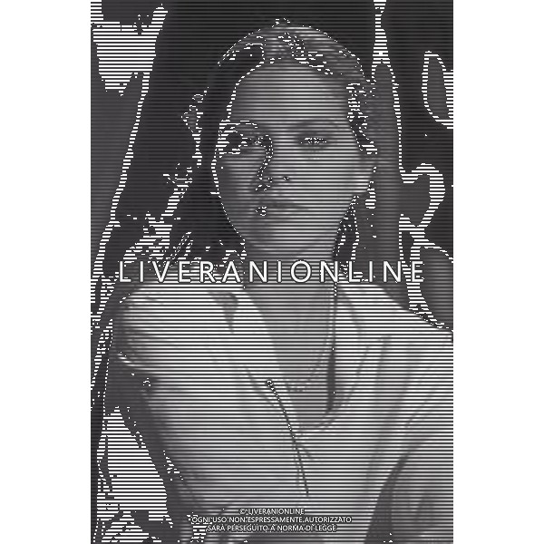 NEG-RETROSPETTIVA ORNELLA MUTI ATTRICE NELLA FOTO ORNELLA MUTI A VENEZIA NELL\'ANNO 1988 DURANTE UN INTERVISTA AG ALDO LIVERANI SAS