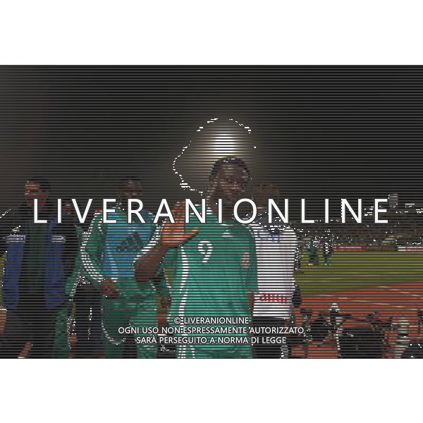 COPPA AFRICA 2006 NIGERIA-GHANA NELLA FOTO OBAFEMI MARTINS FOTO GIAVELLI-AGENZIA ALDO LIVERANI