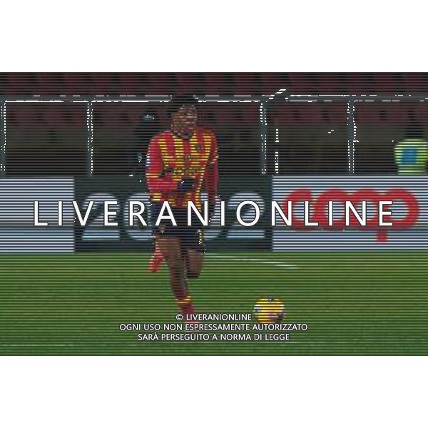 TVEM December 21, 2024 Lecce, Italy - US Lecce vs SS Lazio - Italian soccer serie A 2024/25 - Via Del Mare Stadium. In the pic: Patrick Dorgu of US Lecce foto emmanuele mastrodonato-ag aldo liverani sas