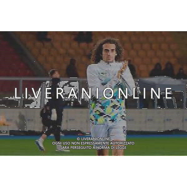 TVEM December 21, 2024 Lecce, Italy - US Lecce vs SS Lazio - Italian soccer serie A 2024/25 - Via Del Mare Stadium. In the pic: Mattéo Guendouzi of SS Lazio foto emmanuele mastrodonato-ag aldo liverani sas