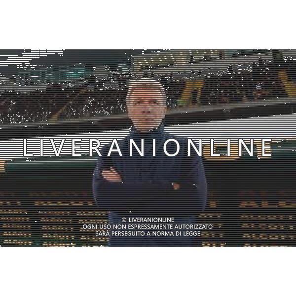 TVEM December 21, 2024 Lecce, Italy - US Lecce vs SS Lazio - Italian soccer serie A 2024/25 - Via Del Mare Stadium. In the pic: coach Marco Baroni of SS Lazio foto emmanuele mastrodonato-ag aldo liverani sas