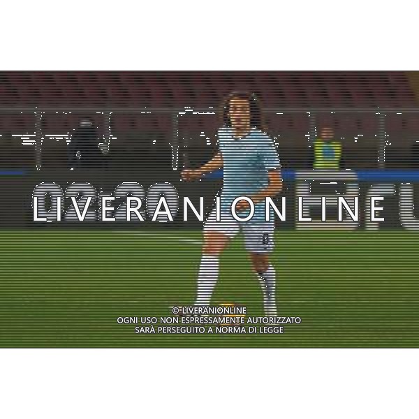 TVEM December 21, 2024 Lecce, Italy - US Lecce vs SS Lazio - Italian soccer serie A 2024/25 - Via Del Mare Stadium. In the pic: Mattéo Guendouzi of SS Lazio foto emmanuele mastrodonato-ag aldo liverani sas
