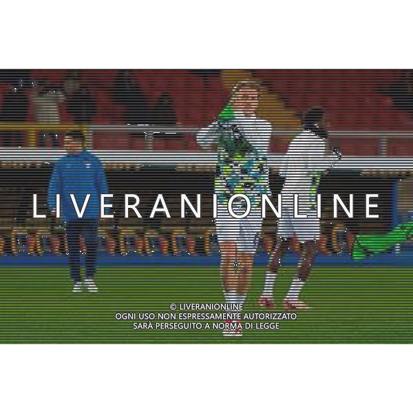TVEM December 21, 2024 Lecce, Italy - US Lecce vs SS Lazio - Italian soccer serie A 2024/25 - Via Del Mare Stadium. In the pic: Nicolò Rovella of SS Lazio foto emmanuele mastrodonato-ag aldo liverani sas