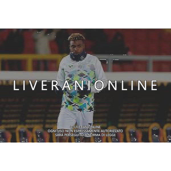 TVEM December 21, 2024 Lecce, Italy - US Lecce vs SS Lazio - Italian soccer serie A 2024/25 - Via Del Mare Stadium. In the pic: Fisayo Dele-Bashiru of SS Lazio foto emmanuele mastrodonato-ag aldo liverani sas