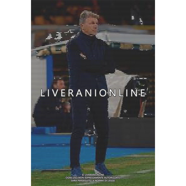 TVEM December 21, 2024 Lecce, Italy - US Lecce vs SS Lazio - Italian soccer serie A 2024/25 - Via Del Mare Stadium. In the pic: coach Marco Baroni of SS Lazio foto emmanuele mastrodonato-ag aldo liverani sas