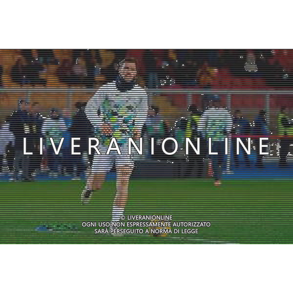 TVEM December 21, 2024 Lecce, Italy - US Lecce vs SS Lazio - Italian soccer serie A 2024/25 - Via Del Mare Stadium. In the pic: Alessio Romagnoli of SS Lazio foto emmanuele mastrodonato-ag aldo liverani sas