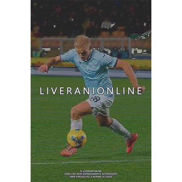 TVEM December 21, 2024 Lecce, Italy - US Lecce vs SS Lazio - Italian soccer serie A 2024/25 - Via Del Mare Stadium. In the pic: Gustav Isaksen of SS Lazio foto emmanuele mastrodonato-ag aldo liverani sas