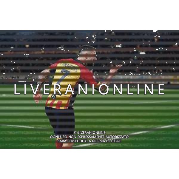 TVEM December 21, 2024 Lecce, Italy - US Lecce vs SS Lazio - Italian soccer serie A 2024/25 - Via Del Mare Stadium. In the pic: Tete Morente of US Lecce celebrates after scoring a goal foto emmanuele mastrodonato-ag aldo liverani sas