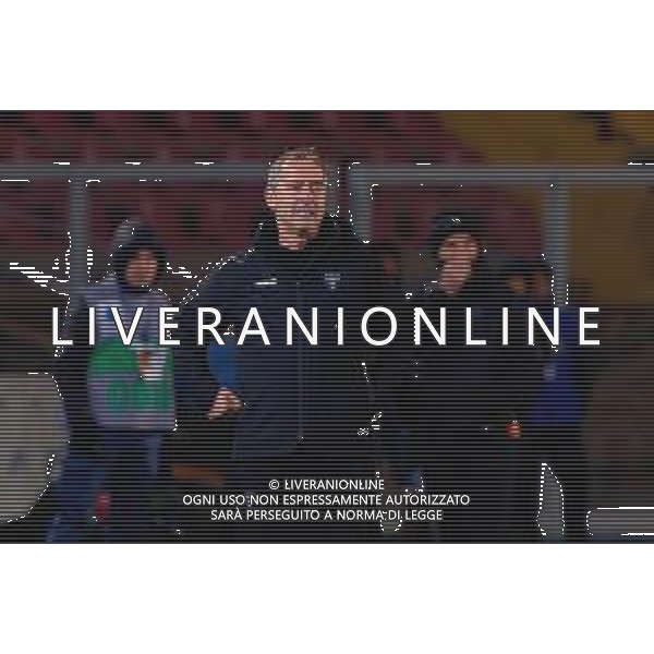 TVEM December 21, 2024 Lecce, Italy - US Lecce vs SS Lazio - Italian soccer serie A 2024/25 - Via Del Mare Stadium. In the pic: coach Marco Giampaolo of US Lecce foto emmanuele mastrodonato-ag aldo liverani sas