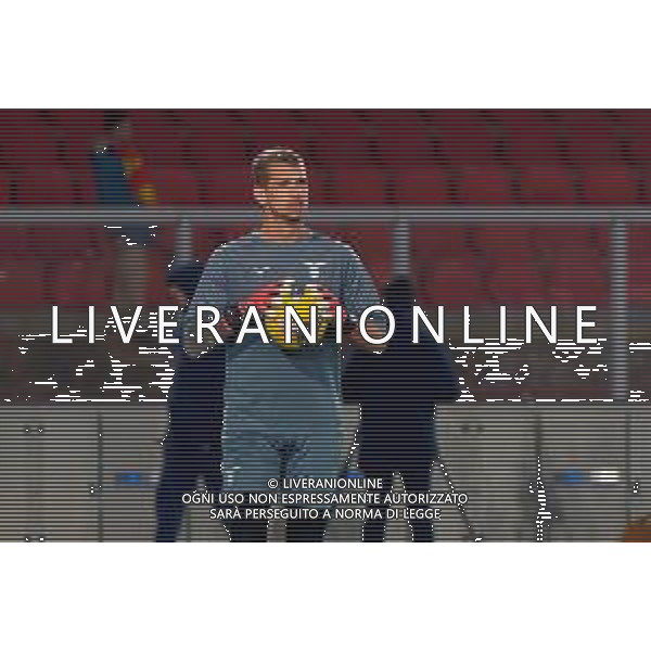 TVEM December 21, 2024 Lecce, Italy - US Lecce vs SS Lazio - Italian soccer serie A 2024/25 - Via Del Mare Stadium. In the pic: Ivan Provedel of SS Lazio foto emmanuele mastrodonato-ag aldo liverani sas