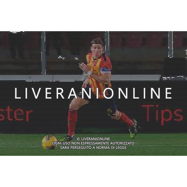 TVEM December 21, 2024 Lecce, Italy - US Lecce vs SS Lazio - Italian soccer serie A 2024/25 - Via Del Mare Stadium. In the pic: Federico Baschirotto of US Lecce foto emmanuele mastrodonato-ag aldo liverani sas