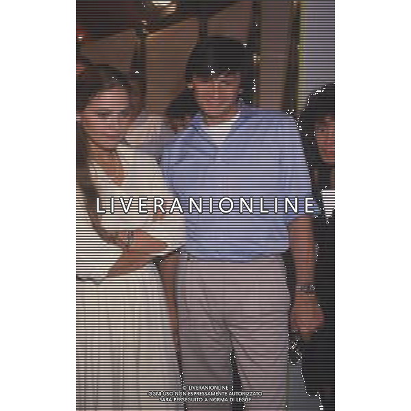 DIAP-RETROSPETTIVA ORNELLA MUTI ATTRICE NELLA FOTO ORNELLA MUTI CON FEDERICO FACCHINETTI AG ALDO LIVERANI SAS