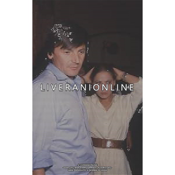 DIAP-RETROSPETTIVA ORNELLA MUTI ATTRICE NELLA FOTO ORNELLA MUTI CON FEDERICO FACCHINETTI AG ALDO LIVERANI SAS