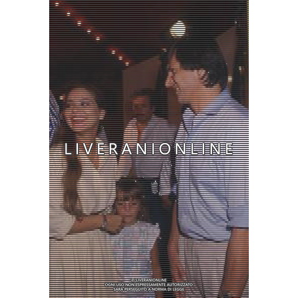 DIAP-RETROSPETTIVA ORNELLA MUTI ATTRICE NELLA FOTO ORNELLA MUTI CON FEDERICO FACCHINETTI AG ALDO LIVERANI SAS