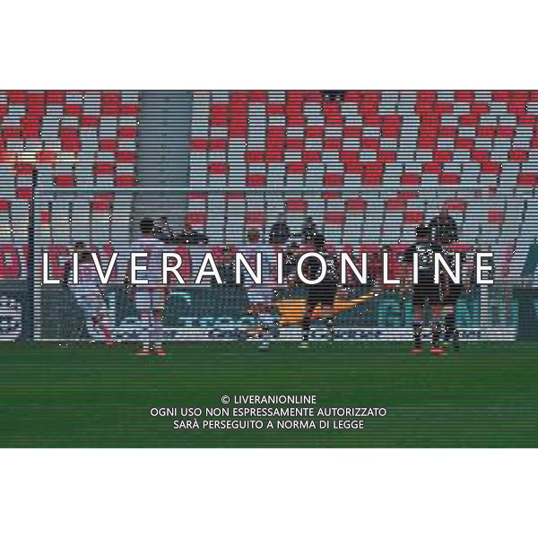 TVEM December 29, 2024 Bari, Italy - SSC Bari vs Spezia Calcio - Italian soccer serie B 2024/25 - San Nicola Stadium. In the pic: Cesar Falletti of SSC Bari score the goal on penalty foto emmanuele mastrodonato-ag aldo liverani sas