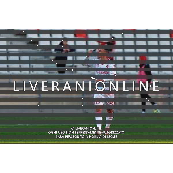 TVEM December 29, 2024 Bari, Italy - SSC Bari vs Spezia Calcio - Italian soccer serie B 2024/25 - San Nicola Stadium. In the pic: Cesar Falletti of SSC Bari celebrates after scoring a goal foto emmanuele mastrodonato-ag aldo liverani sas