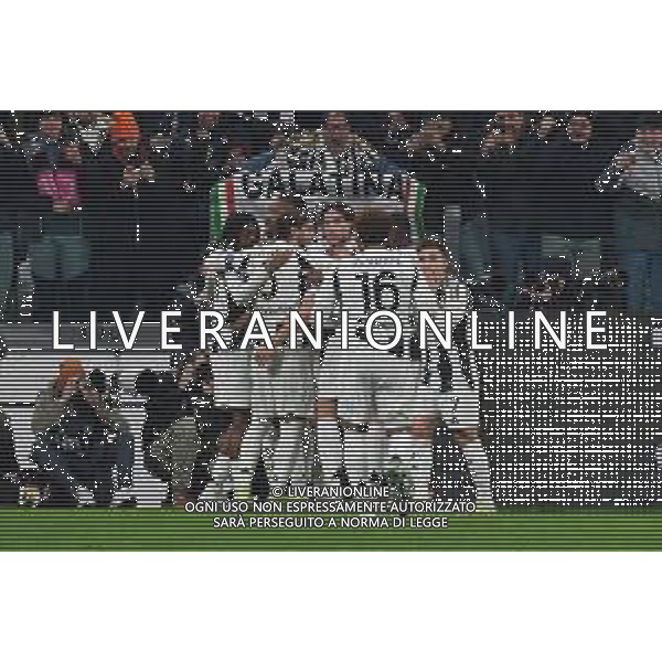 Torino 29.12.2024 Allianz Stadium @Manuela Viganti /Ag. Aldo Liverani sas Juventus vs Fiorentina Campionato Calcio Serie A Enilive 2024/2025 18a giornata Nella foto: esultanza juventus dopo il gol di khephren thuram