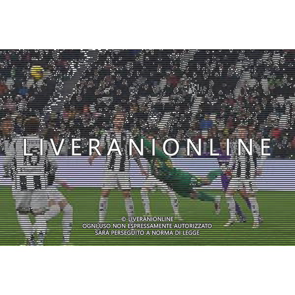 Torino 29.12.2024 Allianz Stadium @Manuela Viganti /Ag. Aldo Liverani sas Juventus vs Fiorentina Campionato Calcio Serie A Enilive 2024/2025 18a giornata Nella foto: uscita di michele di gregorio