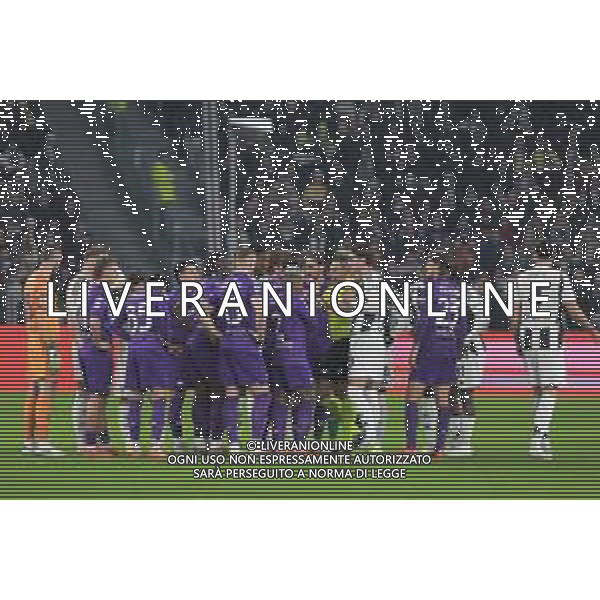 Torino 29.12.2024 Allianz Stadium @Manuela Viganti /Ag. Aldo Liverani sas Juventus vs Fiorentina Campionato Calcio Serie A Enilive 2024/2025 18a giornata Nella foto: Maurizio Mariani sospende la partita per qualche minuto per cori razzisti