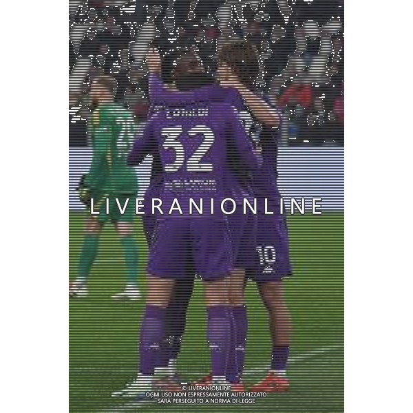 Torino 29.12.2024 Allianz Stadium @Manuela Viganti /Ag. Aldo Liverani sas Juventus vs Fiorentina Campionato Calcio Serie A Enilive 2024/2025 18a giornata Nella foto: esultanza della fiorentina dopo il gol di moise kean