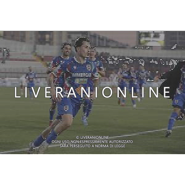 Matteo Maggio of AC Reggiana celebrates after scoring during Mantova 1911 vs AC Reggiana, 20° Serie B BKT 2024-25 game at Danilo Martelli stadium in Mantova (MN), Italy, on Dicember 29, 2024. (Photo by Davide Casentini)- AGENZIA ALDO LIVERANI SAS