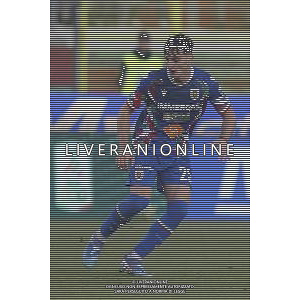 Lorenzo Ignacchiti of AC Reggiana during Mantova 1911 vs AC Reggiana, 20° Serie B BKT 2024-25 game at Danilo Martelli stadium in Mantova (MN), Italy, on Dicember 29, 2024. (Photo by Davide Casentini)- AGENZIA ALDO LIVERANI SAS