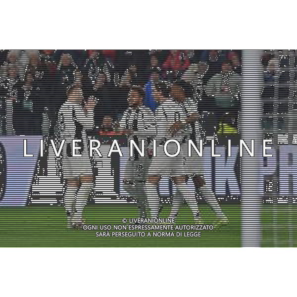 Torino 29.12.2024 Allianz Stadium @Manuela Viganti /Ag. Aldo Liverani sas Juventus vs Fiorentina Campionato Calcio Serie A Enilive 2024/2025 18a giornata Nella foto: esultanza juventus dopo il gol di khephren thuram ©Viganti- AGENZIA ALDO LIVERANI SAS