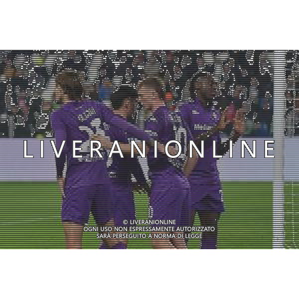 Torino 29.12.2024 Allianz Stadium @Manuela Viganti /Ag. Aldo Liverani sas Juventus vs Fiorentina Campionato Calcio Serie A Enilive 2024/2025 18a giornata Nella foto: esultanza con scuse verso i tifosi della juventus di moise kean dopo il gol
