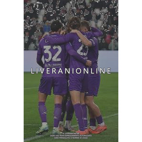 Torino 29.12.2024 Allianz Stadium @Manuela Viganti /Ag. Aldo Liverani sas Juventus vs Fiorentina Campionato Calcio Serie A Enilive 2024/2025 18a giornata Nella foto: esultanza fiorentina dopo il gol di moise kean
