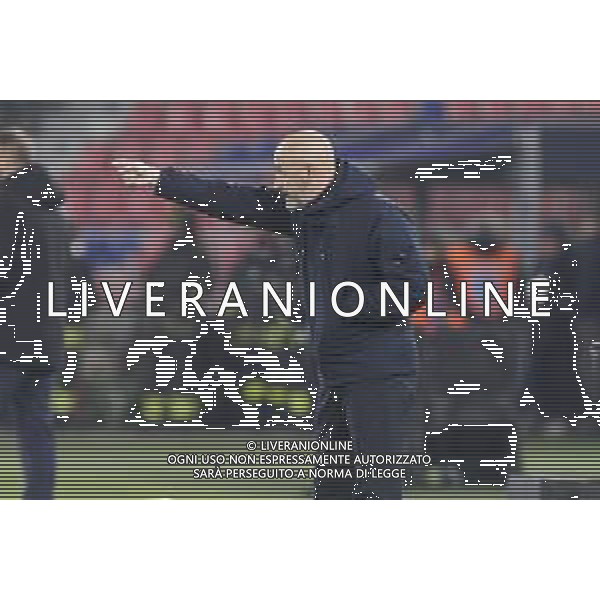 Vincenzo Italiano Head Coach of Bologna FC gestures during Bologna BFC vs Hellas Verona FC, 18° Serie A Enilive 2024-25 game at Renato Dall\'Ara stadium in Bologna (BO), Italy, on Dicember 30, 2024. (Photo by Davide Casentini) -AGENZIA ALDO LIVERANI SAS
