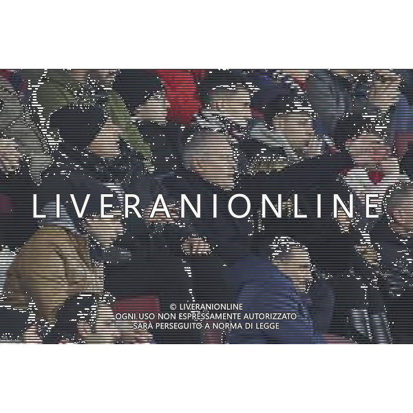 Maurizio Setti Chairman of Hellas Verona FC and Sean Sogliano Sport director of Hellas Verona FC in the tribune douring Bologna BFC vs Hellas Verona FC, 18° Serie A Enilive 2024-25 game at Renato Dall\'Ara stadium in Bologna (BO), Italy, on Dicember 30, 2024. (Photo by Davide Casentini) -AGENZIA ALDO LIVERANI SAS