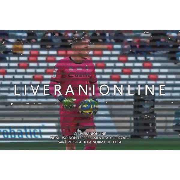 TVEM December 29, 2024 Bari, Italy - SSC Bari vs Spezia Calcio - Italian soccer serie B 2024/25 - San Nicola Stadium. In the pic: Boris Radunovic of SSC Bari FOTO EMMANUELE MASTRODONATO-AG ALDO LIVERANI SAS