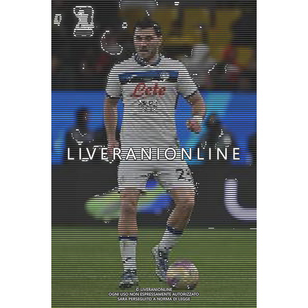 TVRG Inter vs Atalanta nella foto Sead Kolasinac (Atalanta) Riyadh (SA) 02-01-2025 Al-Awwal Park Stadium Semifinale EA Sports Supercup - Supercoppa Italiana foto Roberto Garavaglia/Agenzia Aldo Liverani sas
