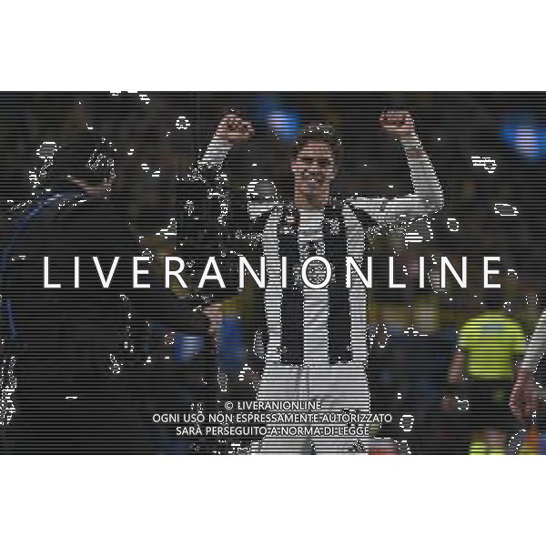 TVRG Juventus vs Milan nella foto Kenan Yildiz (Juventus) esultanza dopo il gol dell\'1 a 0 Riyadh (SA) 03-01-2025 Al-Awwal Park Stadium Semifinale EA Sports Supercup - Supercoppa Italiana foto Roberto Garavaglia/Agenzia Aldo Liverani sas