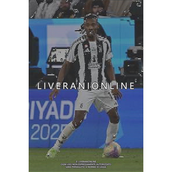 TVRG Juventus vs Milan nella foto Khephren Thuram (Juventus) Riyadh (SA) 03-01-2025 Al-Awwal Park Stadium Semifinale EA Sports Supercup - Supercoppa Italiana foto Roberto Garavaglia/Agenzia Aldo Liverani sas