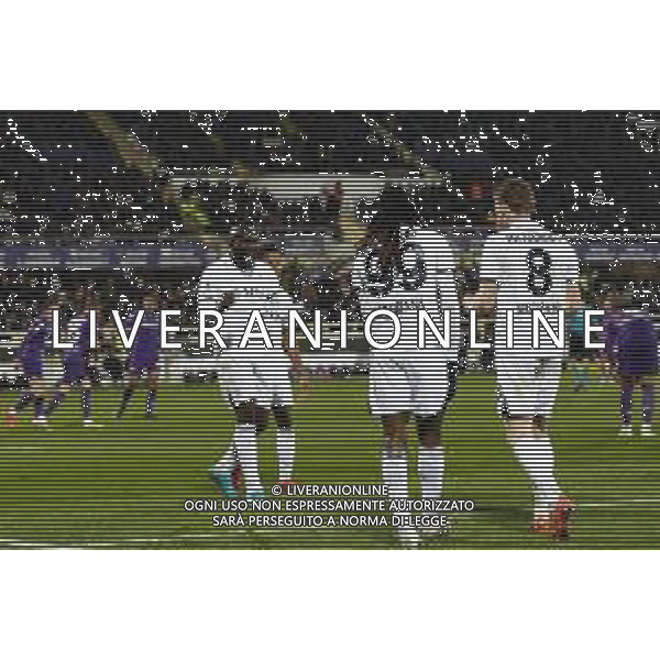 ZCP - 04/01/2024 FIORENTINA - NAPOLI Campionato di Calcio seria A 2024/2025 - nella foto: esultanza Romeru Lukaku(S.S. Napoli) e Scott Mctominay(S.S. Napoli) ©Claudio Zamagni/Agenzia Aldo Liverani s.a.s.