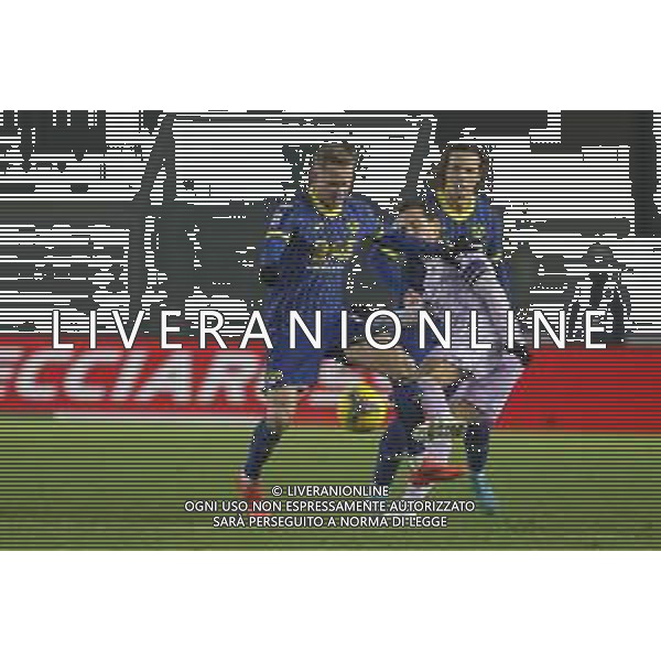 Ondrej Duda of Hellas Verona FC play the ball during Hellas Verona FC vs Udinese Calcio, 19° Serie A Enilive 2024-25 game at Marcantonio Bentegodi stadium in Verona (VR), Italy, on January 04, 2025. (Photo by Davide Casentini)- AGENZIA ALDO LIVERANI SAS