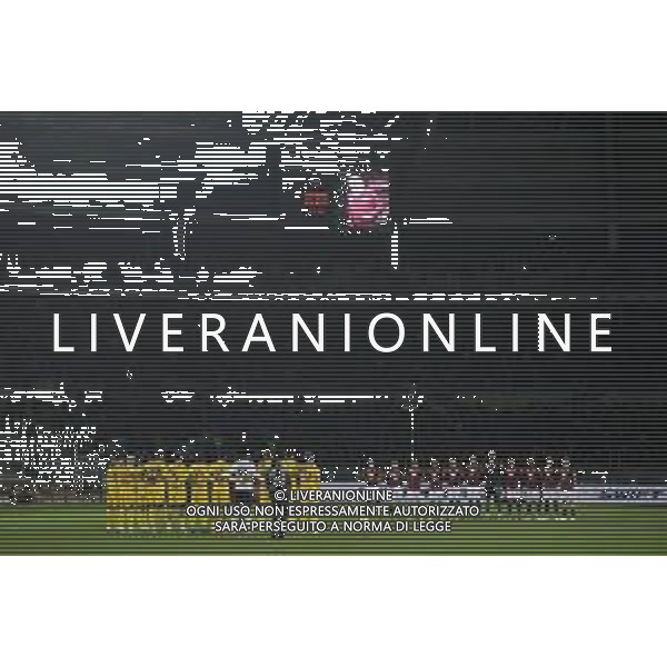 TVMV-05.01.2025 Torino vs Parma Stadio Grande Torino @Manuela Viganti/Ag. Aldo Liverani sas Torino vs Parma Campionato Calcio Serie A Enilive 2024/2025 19a giornata Nella foto: Minuto di raccoglimento in ricordo di Aldo Agroppi ©Viganti-AGENZIA ALDO LIVERANI SAS