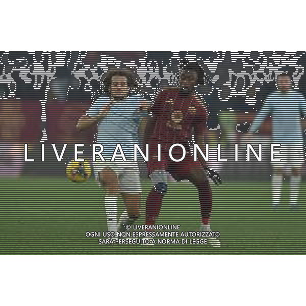 Roma vs Lazio Campionato Serie A Enilive - 19 Giornata Stadio Olimpico - Roma 05-01-2025 nella foto Kone’ e Guendouzi ©Federico Gaetano-AGENZIA ALDO LIVERANI SAS