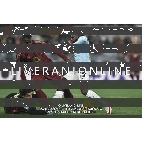 Roma vs Lazio Campionato Serie A Enilive - 19 Giornata Stadio Olimpico - Roma 05-01-2025 nella foto Svilar anticipa Dia ©Federico Gaetano-AGENZIA ALDO LIVERANI SAS