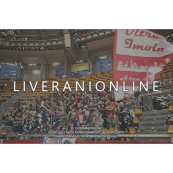 BOLOGNA PALADOZZA 06 01 2025 UP ANDREA COSTA IMOLA-PAFFONI FULGOR BASKET OMEGNA SERIE B1 NELLA FOTO TIFOSI DELL DREA COSTA BASKET AL PALADOZZA FOTO GIANNI SANNA-AG ALDO LIVERANI SAS