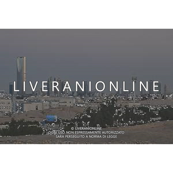 TVRG Riyadh panoramiche nella foto una vista sulla città dall\'Al Awwal Park Riyadh (SA) 06-01-2025 Panoramiche della città di Riyadh capitale dell\'Arabia Saudita foto Roberto Garavaglia/Agenzia Aldo Liverani sas