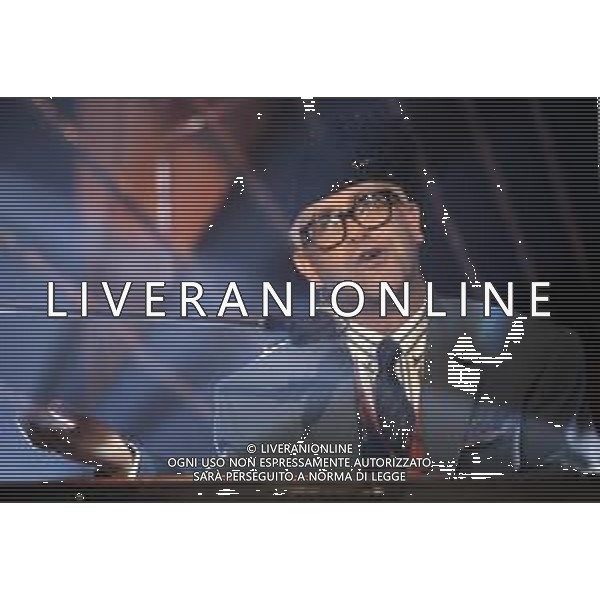 DIA-RETROSPETTIVA ELTON JOHN CANTANTE NELLA FOTO ELTON JOHN AL FESTIVAL DI SANREMO NELL\'ANNO 1989 AG ALDO LIVERANI SAS