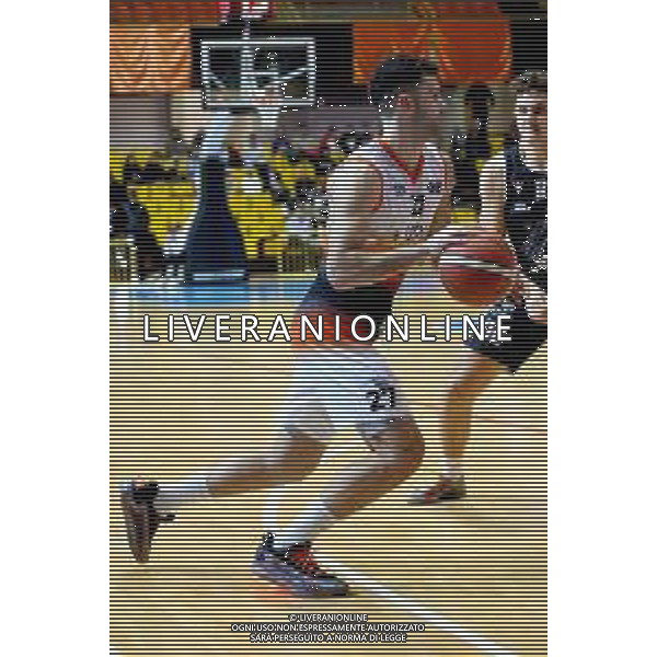 Reggio Calabria 05/01/2025 PalaCalafiore Campionato Serie B Interregionale Basket maschile. Redel Viola Reggio Calabria vs Siaz P.za Armerina. In foto: Ivanaj Redel Viola foto pasquale gareffa-ag aldo liverani sas