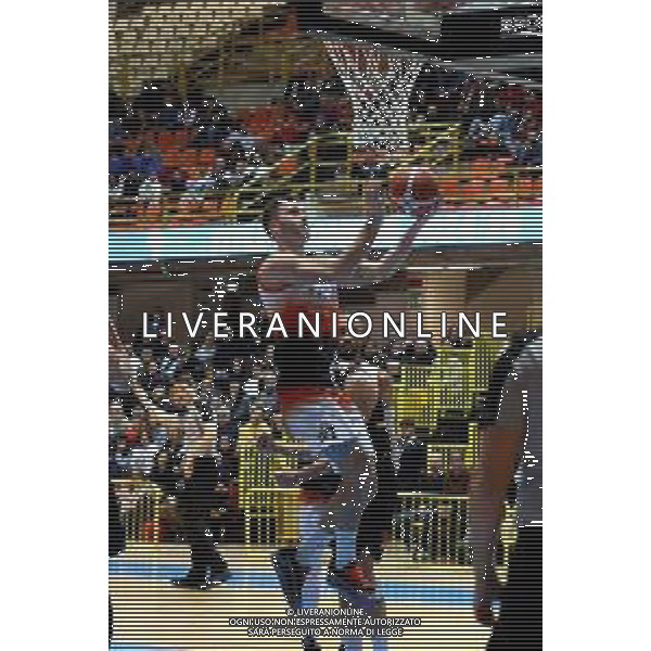 Reggio Calabria 05/01/2025 PalaCalafiore Campionato Serie B Interregionale Basket maschile. Redel Viola Reggio Calabria vs Siaz P.za Armerina. In foto: Ivanaj Redel Viola foto pasquale gareffa-ag aldo liverani sas
