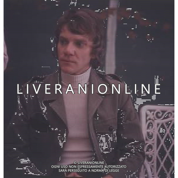 COL-RETROSPETTIVA MALCOM MCDOWELL ATTORE NELLA FOTO MALCOM MCDOWELL A CANNES NELL\'ANNO 1973 AG ALDO LIVERANI SAS