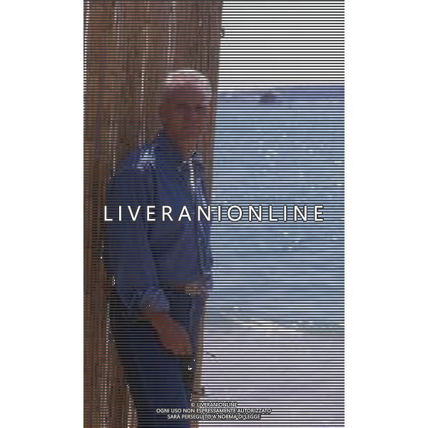 DIAP-RETROSPETTIVA MALCOM MCDOWELL ATTORE NELLA FOTO MALCOM MCDOWELL A CANNES NELL\'ANNO 1991 AG ALDO LIVERANI SAS