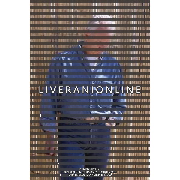 DIAP-RETROSPETTIVA MALCOM MCDOWELL ATTORE NELLA FOTO MALCOM MCDOWELL A CANNES NELL\'ANNO 1991 AG ALDO LIVERANI SAS