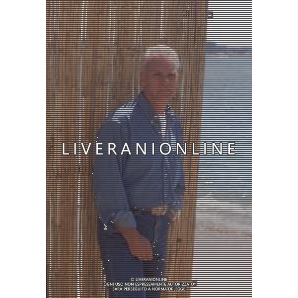 DIAP-RETROSPETTIVA MALCOM MCDOWELL ATTORE NELLA FOTO MALCOM MCDOWELL A CANNES NELL\'ANNO 1991 AG ALDO LIVERANI SAS